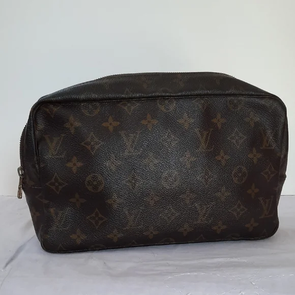 Louis Vuitton Brown Monogram Toiletry Bag
